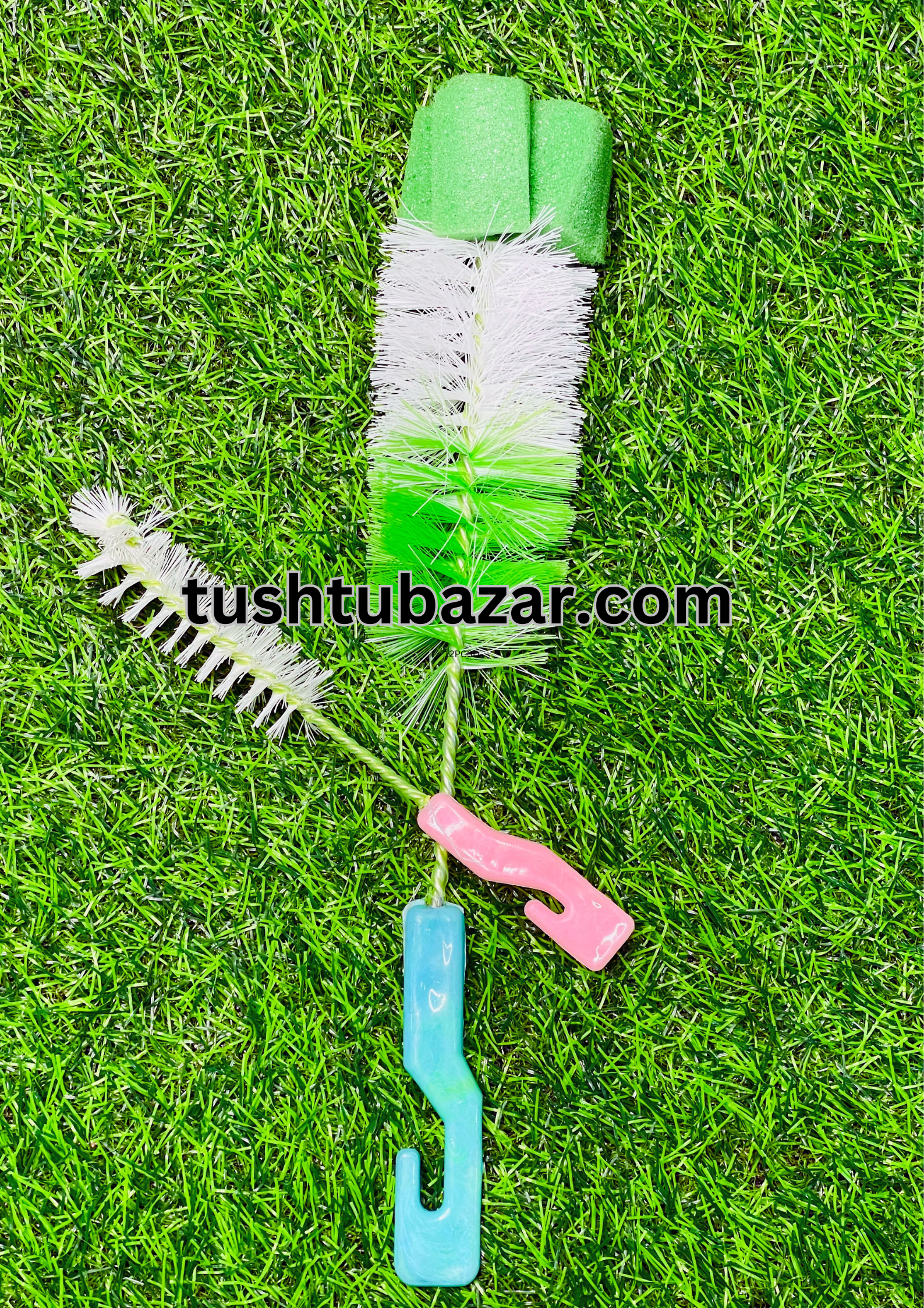 Tushtu-Bazar-6-1-1.png Bottle Brush/বোতল ব্রাশ 6" inch and 11" inch (2 pcs) - Image 1